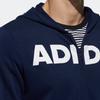 Adidas Knitted Hooded Comfortable Long Sleeve Jacket Men Jackets Navy-Blue CX4957