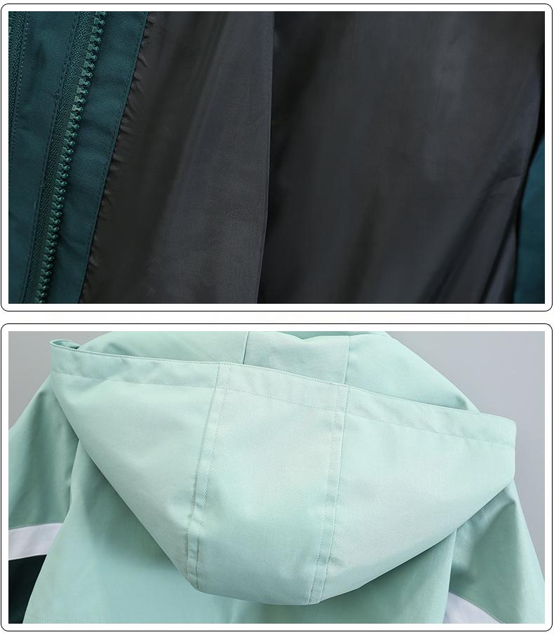 Boys' Colorblock Windbreaker – 3-in-1 Jacket for Spring & Autumn – Cool & Trendy Outerwear