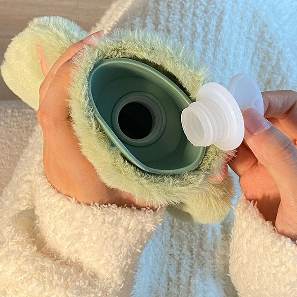 Kişiye Özel Nakışlı Metin Peluş Su Dolgulu Sıcak Su Torbası