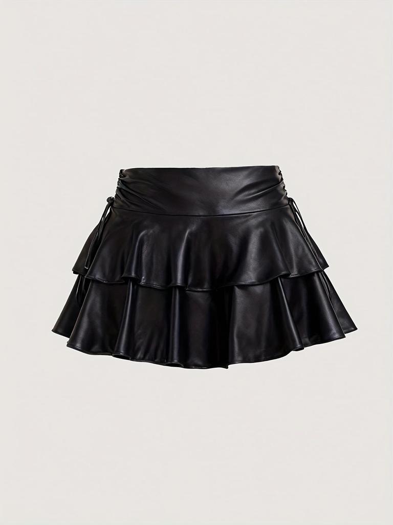 European Style Half Skirt Cake