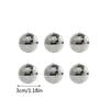 6pcs Mirror Balls Party Shining Ball Mirror Christmas Laser Reflective Glass Ball Disco Xmas Tree Ornaments Home Decoration