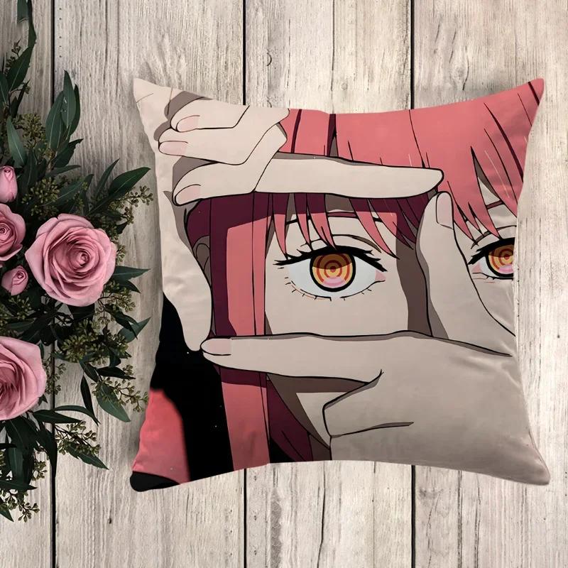 

Подушка Человек-бензопила Подушки для дивана Декоративные подушки Чехол для дивана Осенний декор Украшение для автомобиля Наволочка Чехлы для подушек 66x66cm