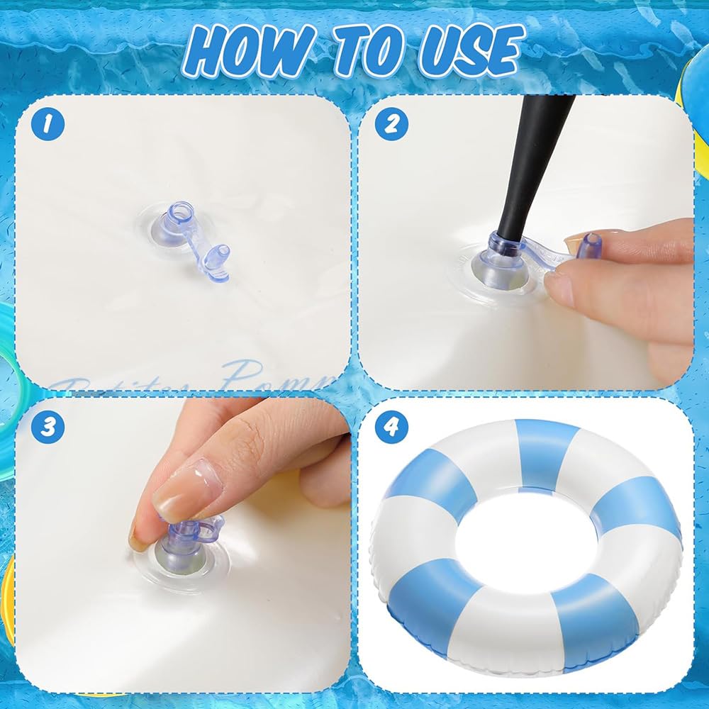 DFsucces Schwimmring für Erwachsene und Kinder, Niedlich, Starke Auftriebskraft, Auslaufsicher, zum Schwimmen, Wasserspielen, Sonnenbaden und Hitzeschutz, Unisex