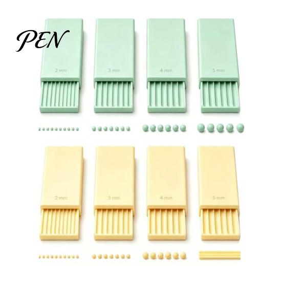 Miniature Crafting Tool 4Pcs/Set Clay Gel Ball Makers, Polymer Rollers, 2mm 3mm 4mm 5mm Roller for Sphere Shaper Nail Art Bead Rollers 3D Flowers,