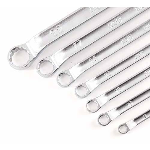 KTC long box wrench 7-piece set M5-7P (M5-0810, M5-1012, M5-1113, M5-1214, M5-1417, M5-1719, M5-2224)
