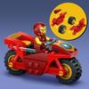 LEGO Marvel Iron Man and Hulk on Bikes Toy - Birthday Present, Building Blocks, Educational Toy for Boys and Girls, Ages 4, 5, 6, Marvel Goods, Figure