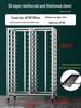 Stainless Steel Baking Tray Trolley: Multi-Tier Rack for Bread, Cake, and Oven Sheets.