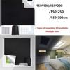Cortina Opaca 100% Tela Bloqueadora de Luz Removible para Ventana DIY Privacidad Total para Ventanas Pegatina para Ventanas sin Perforación