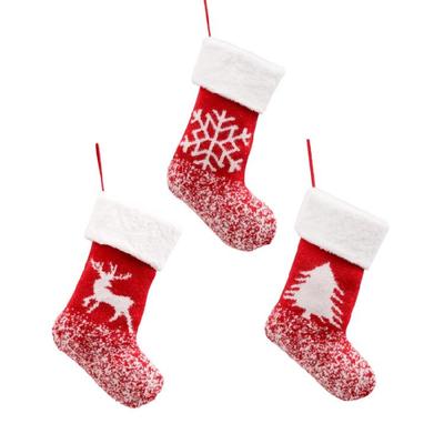 Christmas Stockings Ornaments for Christmas Tree Fireplace Home Festival Decor