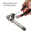 Generies Brands Straight Jaw Tongue and Groove Pliers,Water Pump Pliers Groove Joint Pliers,Carbon Steel,High-Visibility Handle
