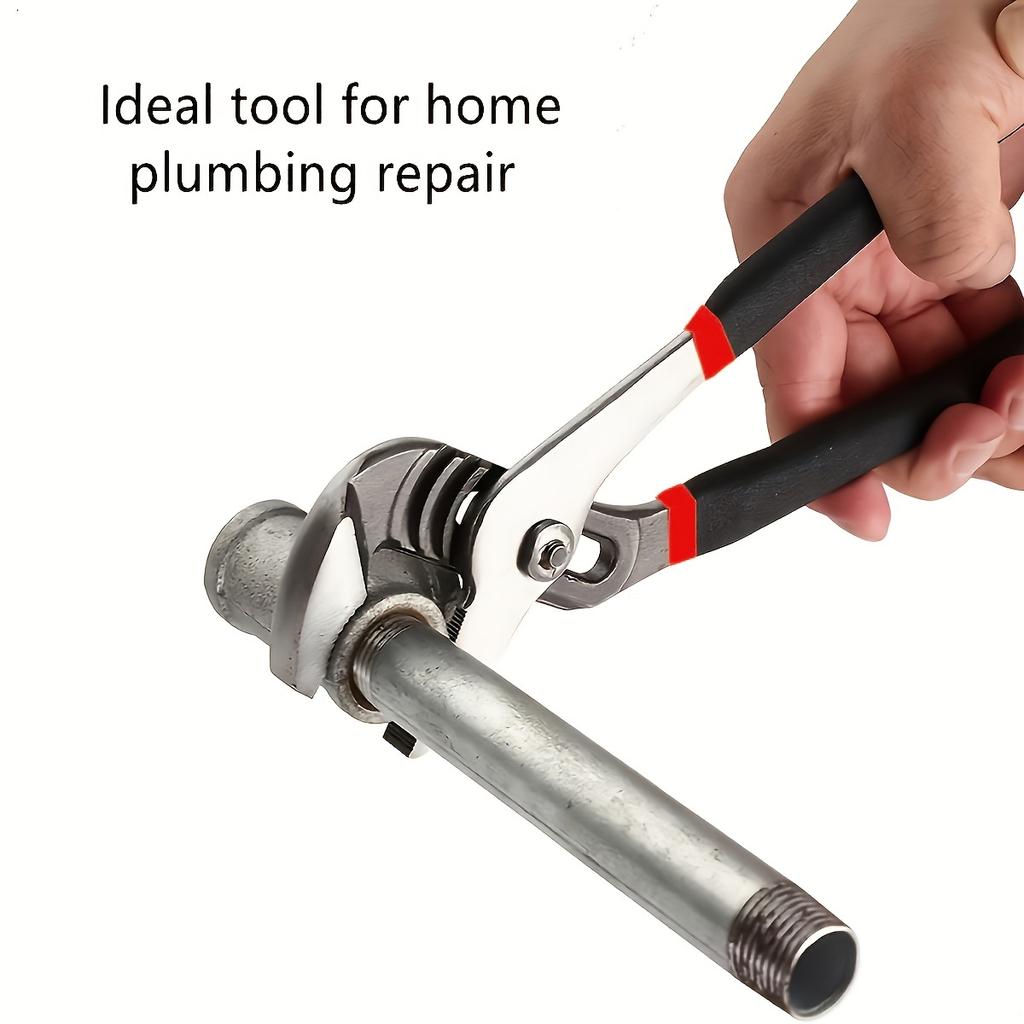 Generies Brands Straight Jaw Tongue and Groove Pliers,Water Pump Pliers Groove Joint Pliers,Carbon Steel,High-Visibility Handle