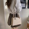 Small Square Bag Solid Color Simple Messenger Personality 2025 Popular New Fashion Casual Beautiful Small Bag Niche Design Bag