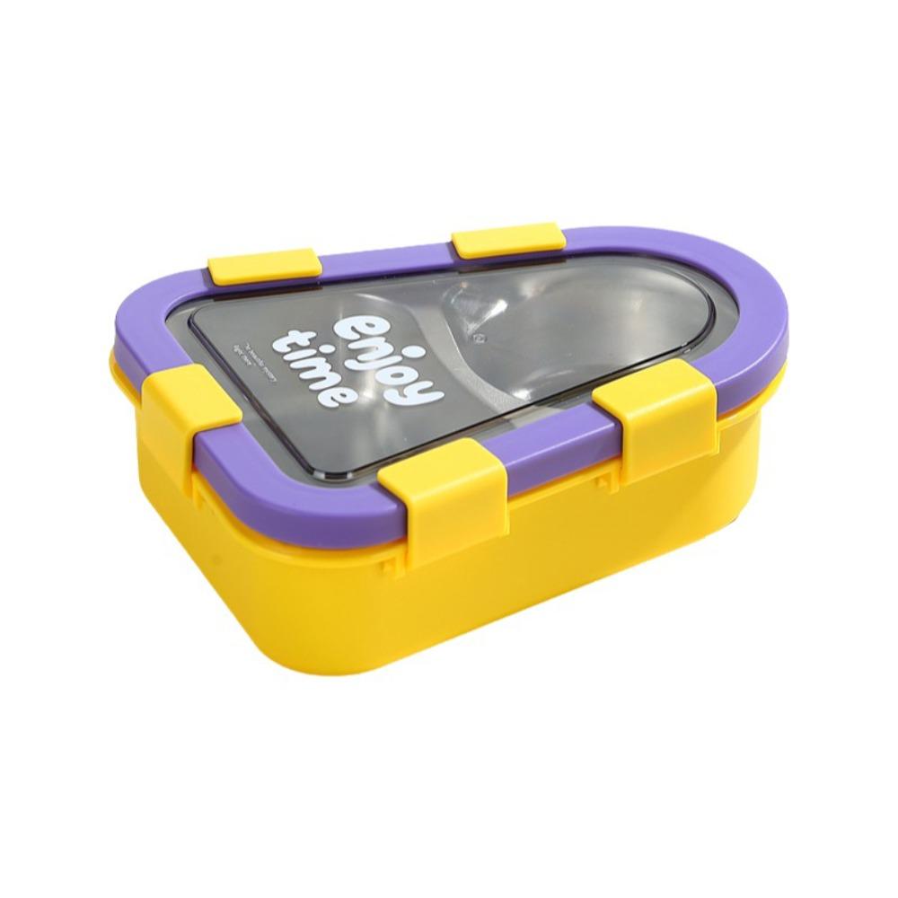 Sealed Insulated Lunch Container Portable Divided Lunch Plate  For Students