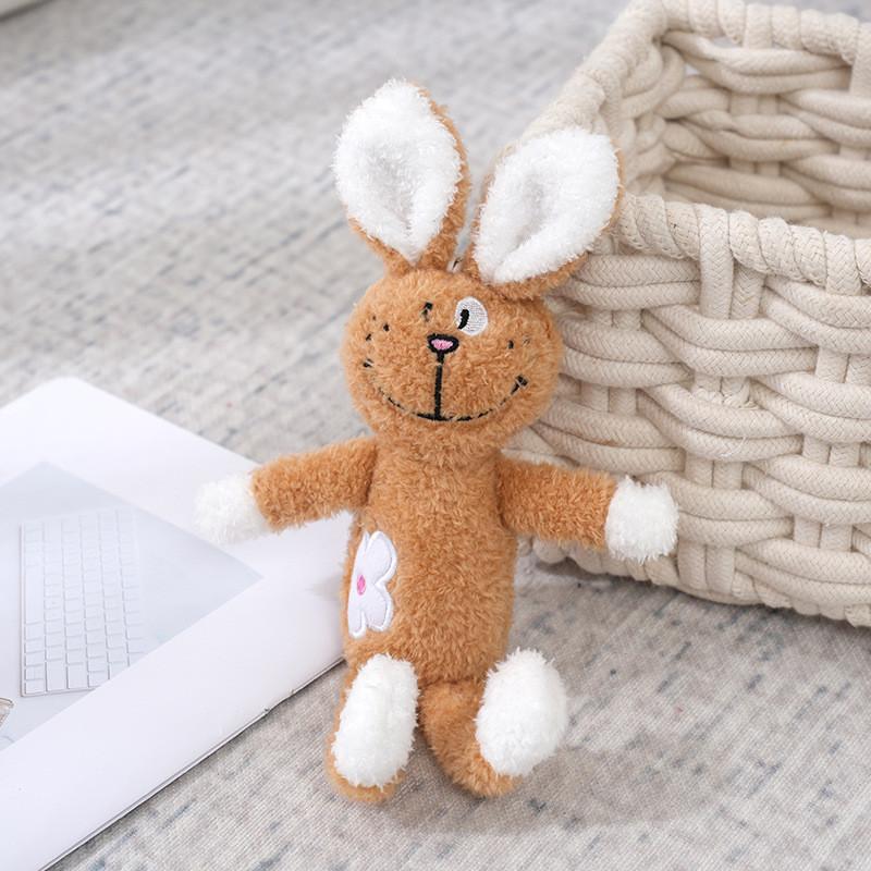 Adorable Bunny Plush Keychain With Cute Doll For Backpack Accessory Or Key Holder