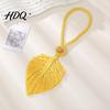 Rental Friendly Curtain Accessory Braided Leaf Tieback Boho Cotton Rope Holder Fringe