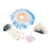 4pcs Fish Tank Decorations Glowing Effect Silicone Artificial Coral Plant Ornament for Aquarium