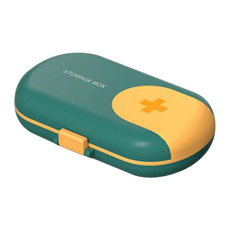 Medicine Sealing Box Pill Cutter Box Made Of PP BPA Free Safe Easy To Clean