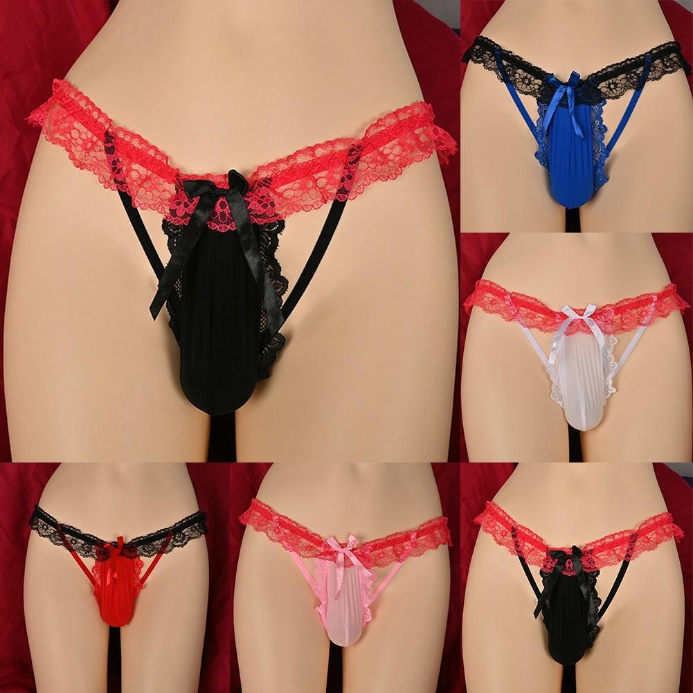 50-75kg Underwear 57-90cm Lace Lingerie Panties Polyester