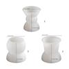 Practical Sturdy Silicone Craft Mould Home Accessory for Round Candle Holders Easy Release Daily Decoration