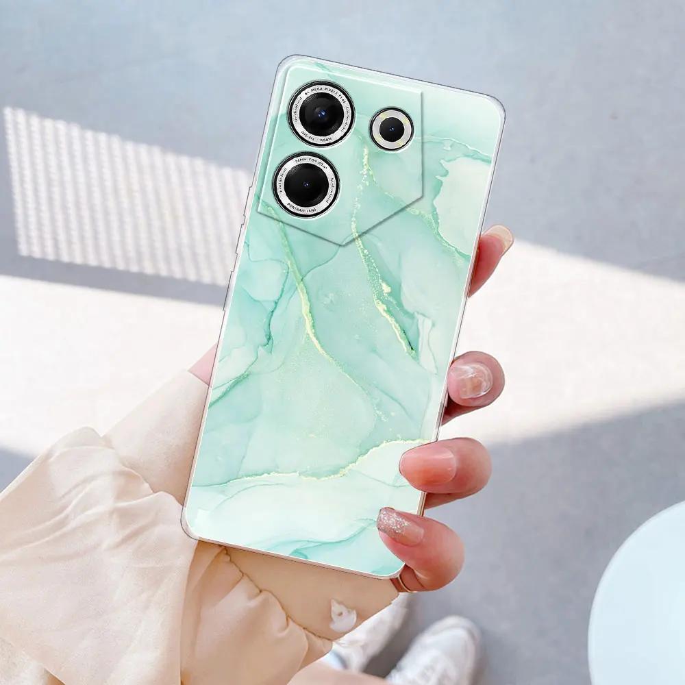 Für Tecno Camon 20 Pro 5G Hülle Klare Silikon Weiche TPU Handyhüllen Abdeckung Für Tecno Camon 20 Hülle Für Tecno Camon 20 Pro Hüllen