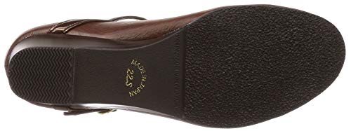 Mare Mare Daily Market Women's Strap Pumps, Standard Color, Red Brown, Size 26cm, 2E, SD00640