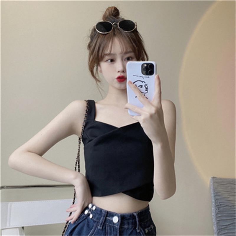 

Женская спортивная майка без рукавов French Hot Girl XL чёрный