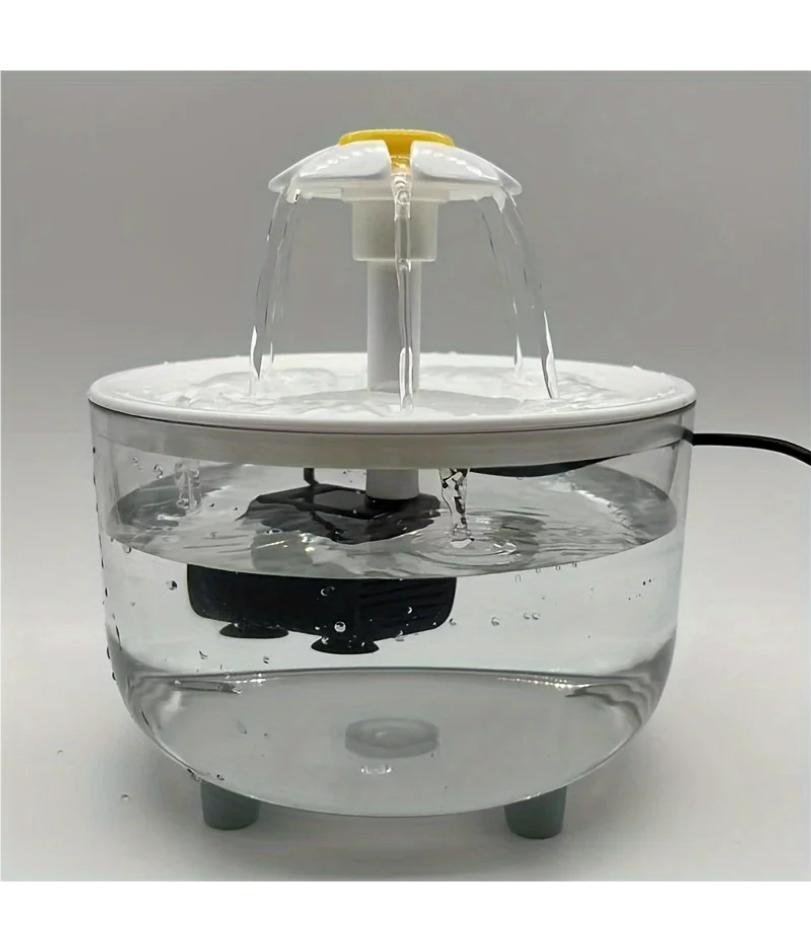 USB Elektrische Stumm 1L Haustier Wasser Brunnen Automatische Katze Trinken Schüssel Filter Haustier Trinken Dispenser Trinker Für Katzen Wasser Filter