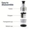 Stainless Steel Garlic Presser Manual Pressed Vegetable Slicer Fruit Dicer  Household Supplies
