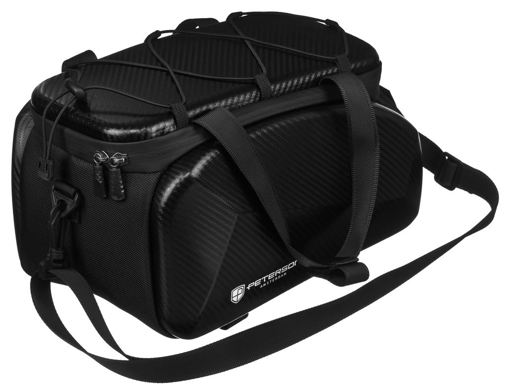 PTN ML11A-EOF-8168 Black Bicycle Pannier