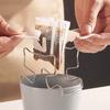 Stainless Steel Reusable Holder For Japanese Style Disposable Ears Drip Bags Coffee Cup Dripper Baskets Filter Paper Bag Shelf