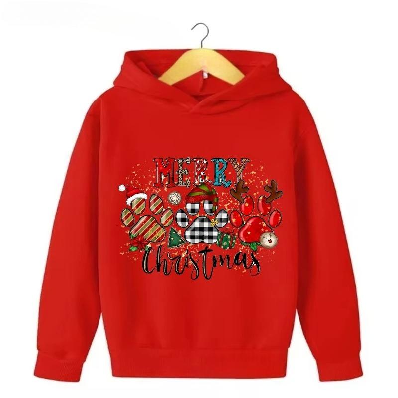 

Рождественская мультяшная толстовка с капюшоном для детей, с принтом динозавра, для мальчиков и девочек, осенне-зимняя, для повседневной носки, для улицы, для отпуска, повседневная, теплая, спортивная одежда 100