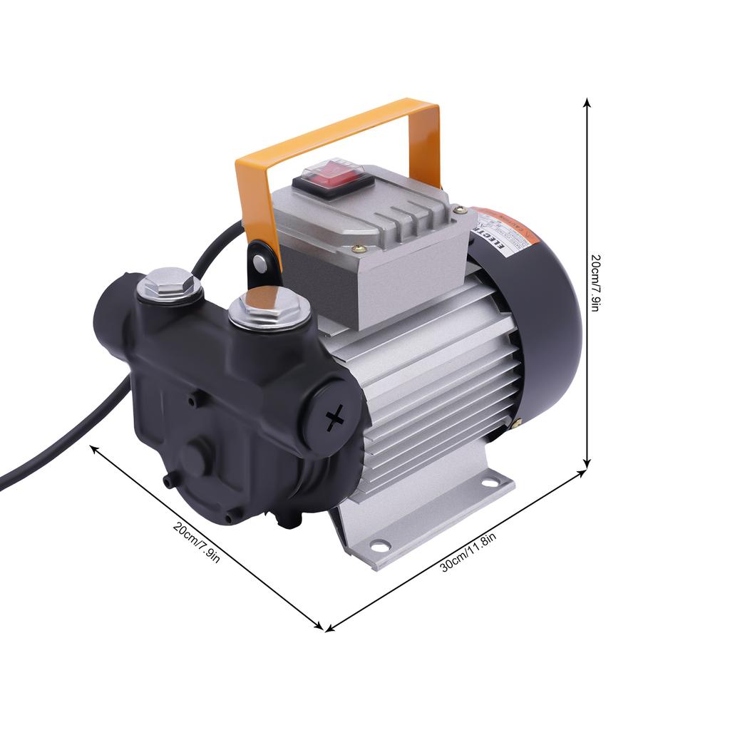 110V AC 16GPM 60L/min Oil Transfer Pump, Electric Self-priming Oil Pump, Fluid Extractor Pump for Diesel, Kerosene, Biodiesel