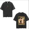 Saudi National Day T-shirt 100% Cotton Clothing Short Sleeve Tops Eid Al-Fitr Tshirt Washed T Shirts Summer Tees Casual Top