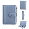 Pu Material Slim Wallet With Card Holder And Coin Pocket For Daily Use