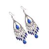 1 Pair Bohemia Style Tassel Earrings Women Waterdrop Pendant Dangling Earring Girls Ethnic Ear Jewelry