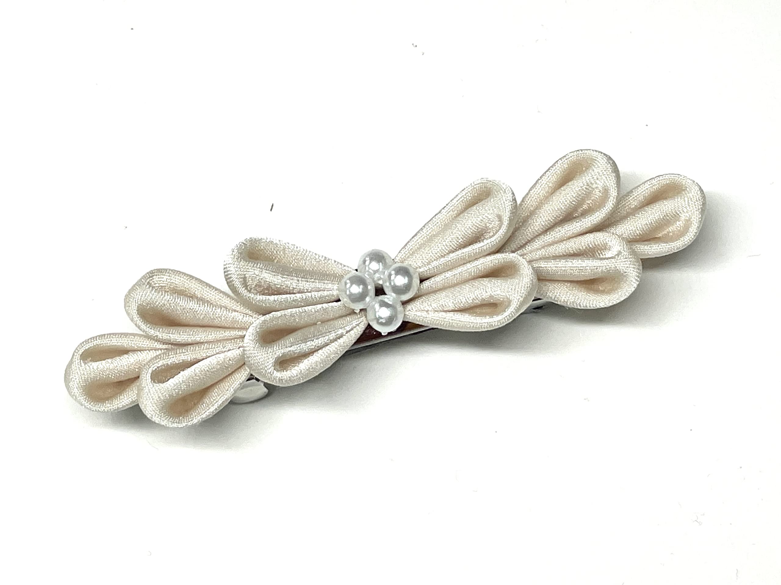 

Tsumami Zaiku Barrette M em-151 (Off White)