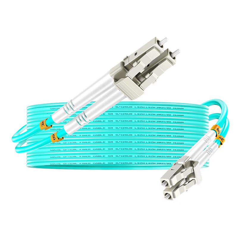 SAMZHE LC-LC Multimode OM3 Fiber Optic Patch Cable