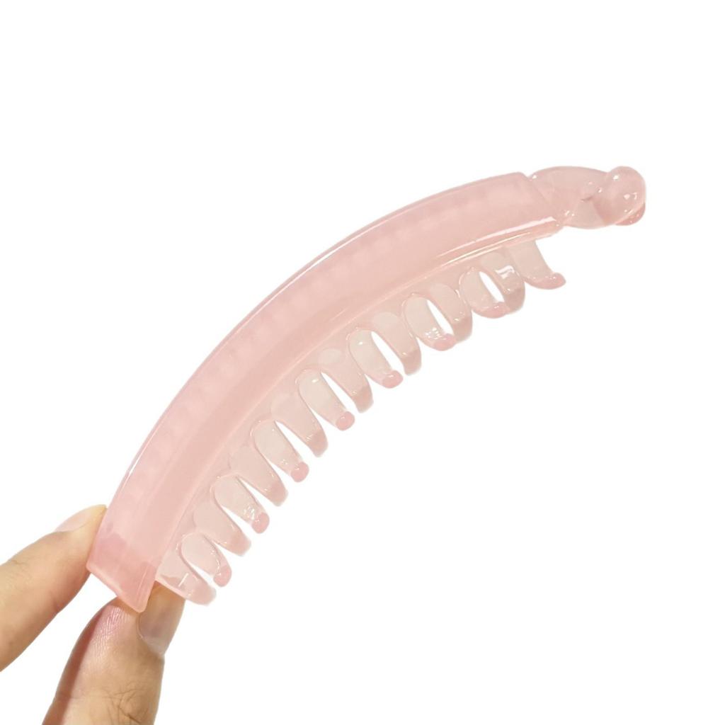 2025 New Style Large Vertical Banana Hair Clip for Thick Hair - High Ponytail Fixing Tool