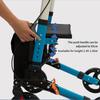 Foldable Aluminum Alloy Walking Aid Multi Functional Four-wheel Shopping Cart Outdoor Portable Elderly Walking Cart