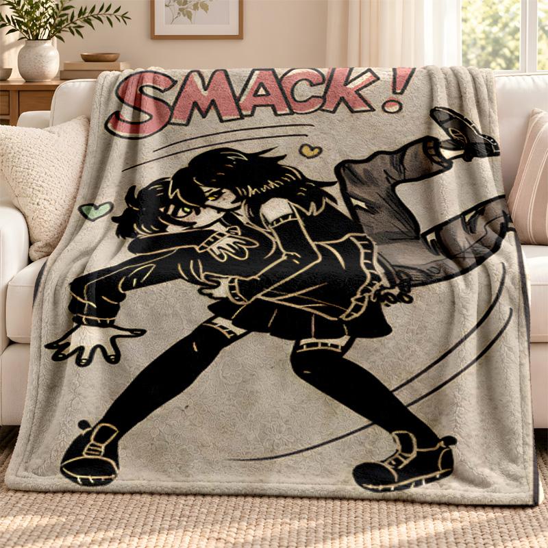 Ashley And Andrew blanket Flannel Blanket Soft Cozy Plush Throw for Sofa Bed Lightweight Home Decoration Outdoor camping