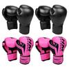 Boxing Gloves Boxing Training Gloves Hook and Loop Closure Punching Bag Gloves Breathable Punch Mitts for Kids Adults