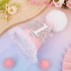 Winter Onederland 1st Birthday Hat - Pink Snowflake First Birthday Cone Hat, Winter Wonderland Party Supplies Decor for Girl, Snowflake Photo Props