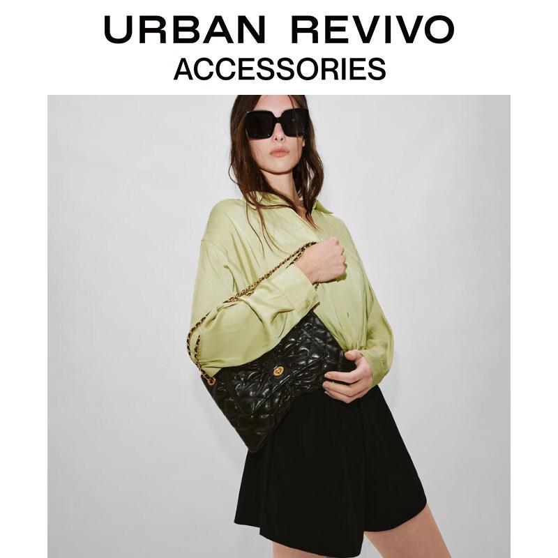 URBAN REVIVO Bow Shoulder Crossbody Bag One Size