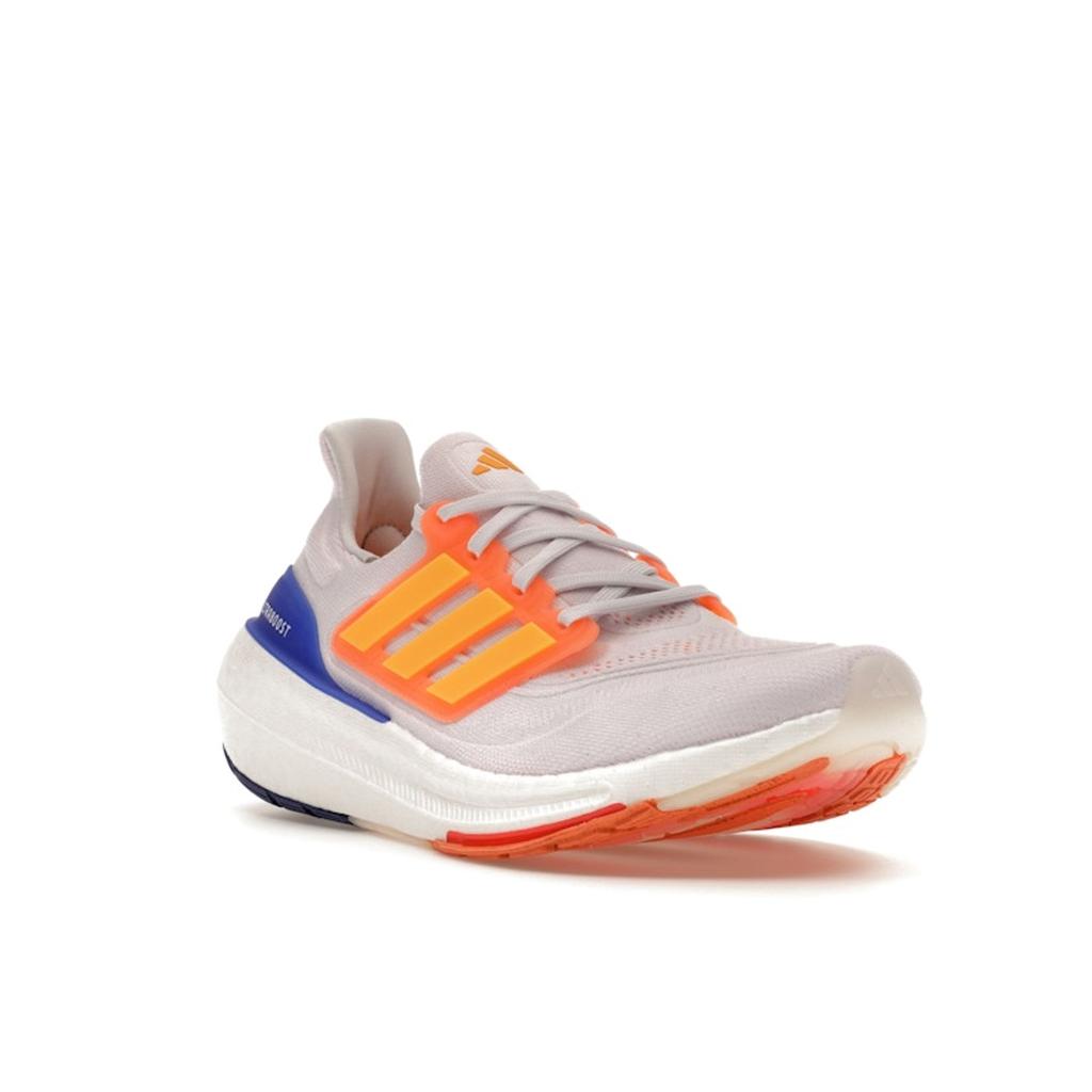Adidas UltraBoost Light Solar Gold Blue Men Sneakers White Cloud-White Lucid-Blue HQ6352