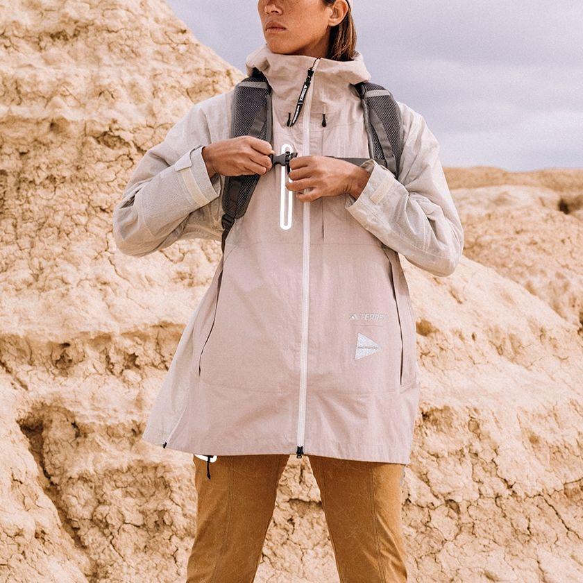 adidas TERREX XPLORIC RAIN.RDY Jacket Pink Women HR7144
