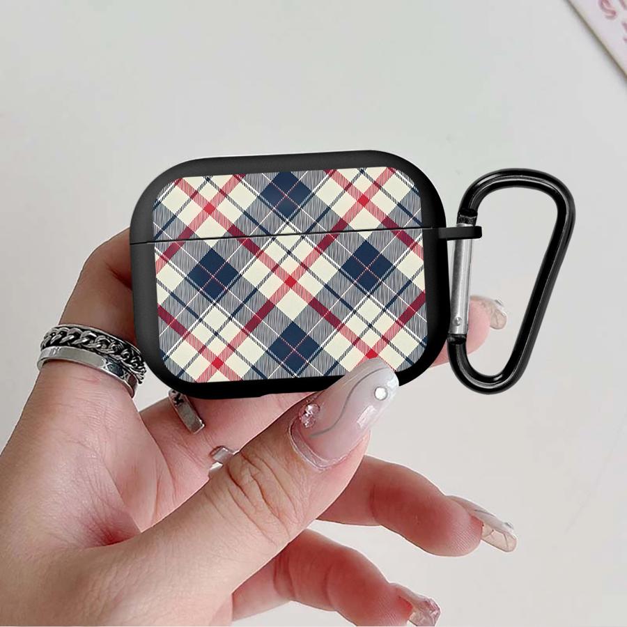 Earphone Cases Cover Case For Airpods 2 Pro3 3 Pro2 1 Pro 4 Checkered Pattern