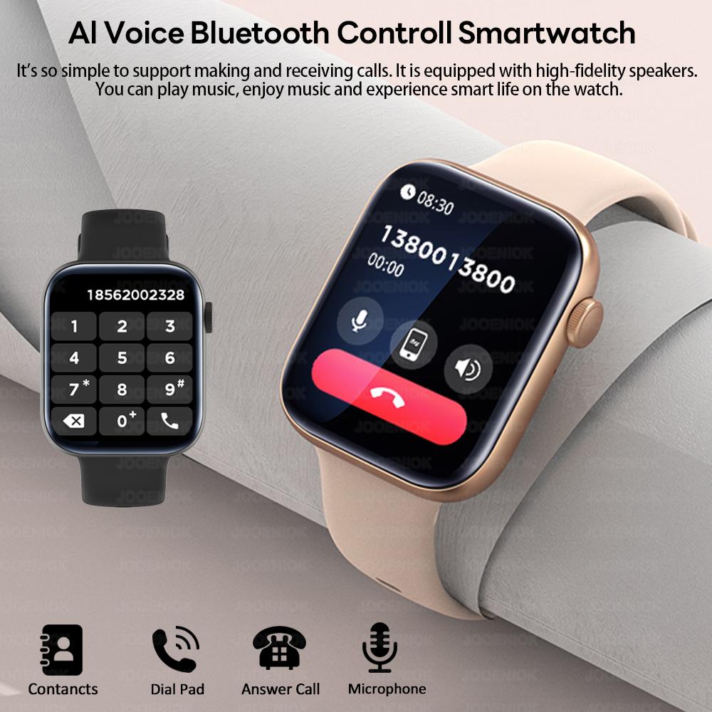 2025 New Smart Watch Men 1.91-inch Screen Bluetooth Call Sports Fitness Tracker  Heart Rate Health Monitoring Smartwatch Women