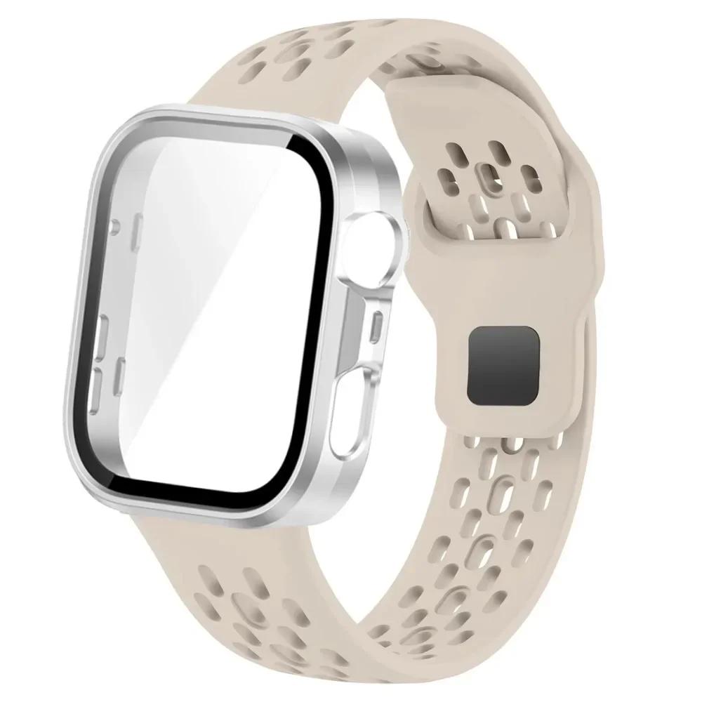 PC-Gehäuse+Silikonband Für Huawei Watch Fit 3 4 4 Pro Displayschutzhülle Armband Für Huawei Watch Fit 4 Pro Vollständige Abdeckung Schale