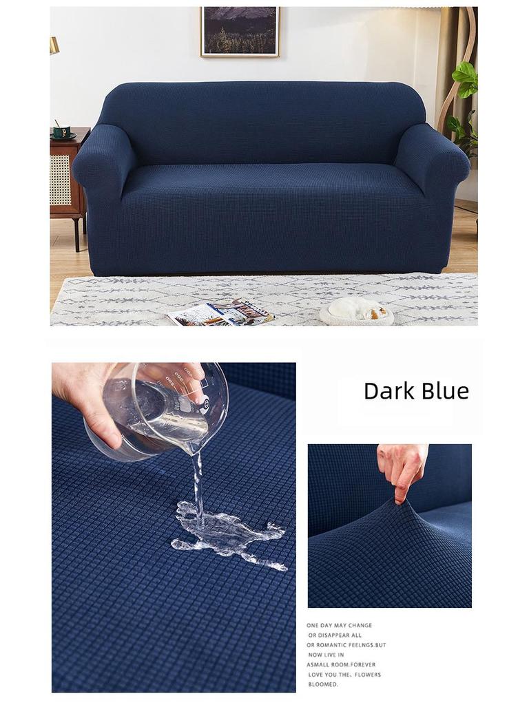 Husă de canapea elastică universală, impermeabilă instantanee - densitate mare, îngroșată, pentru toate anotimpurile, se potrivește canapelelor combinate