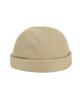 Bajal Twill Metal Buckle Watch Cap Beige
